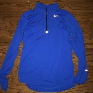 Blue Nike Dri-Fit Pullover